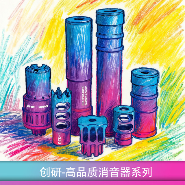 Chuangyan silencer series 14mm thread universal interface