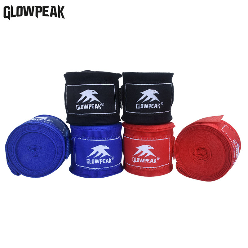 Glowpeak Boxing bandage movement tied hand with stalking strap Teater with Thai fist guard with gripe Tangle Hand Strap
