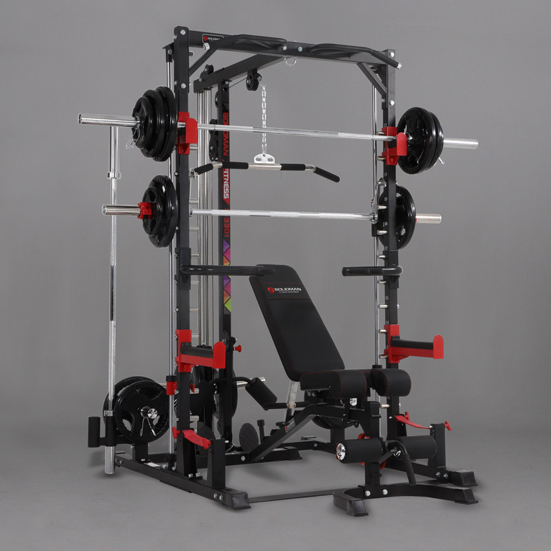 Smith machine Comprehensive trainer Gantry frame Multi-function free frame squat frame Bench press fitness equipment Commercial