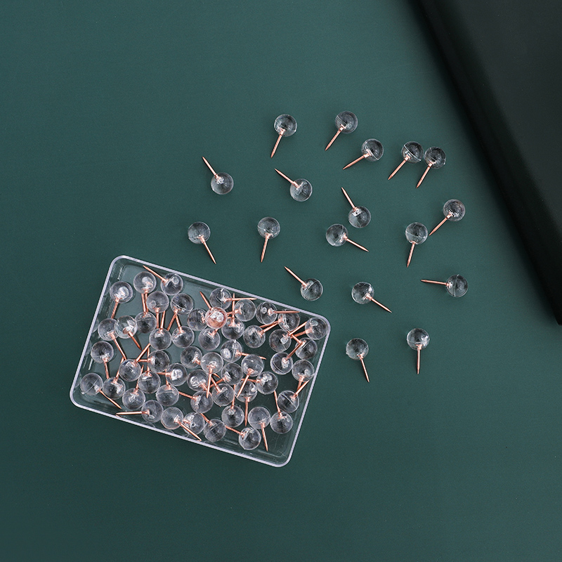 Pushpins Pushpins decorative nailable wall color I-shaped nail tack wall nail press nail Color small pushpins Creative photo wall Cork board nail press nail photo painting