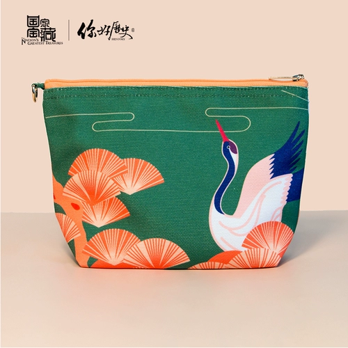 Национальное сокровище x Hello History History Hexi к домашним булочки с холстом и сумочки с матерью сумочки с двойным