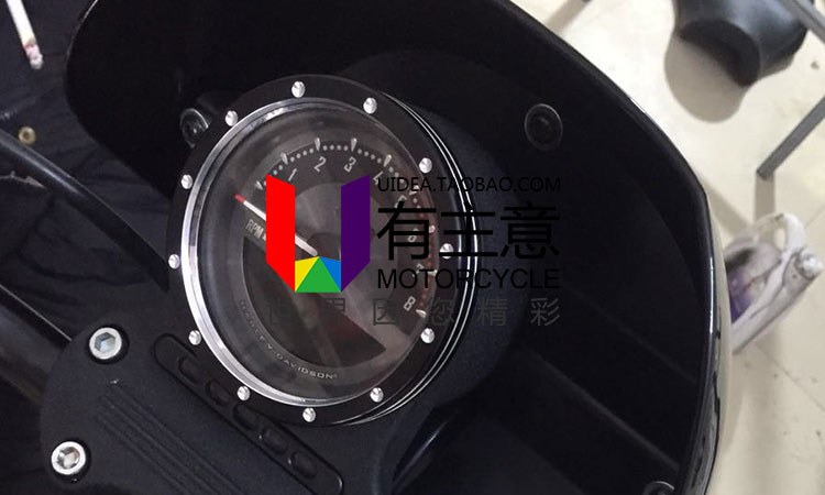 Áp dụng bao gồm dụng cụ xe máy Harley XL883 XL1200 Sửa đổi đồng hồ đo km km đồng hồ xe sirius