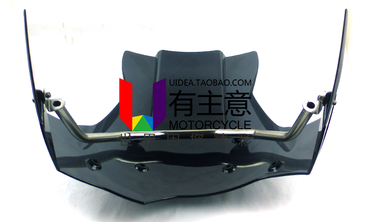 Áp dụng BMW F650 F800GS 08-18 Kính chắn gió phía trước xe máy Khung nâng chiều cao Sửa đổi - Kính chắn gió trước xe gắn máy 	kính chắn gió xe máy dream