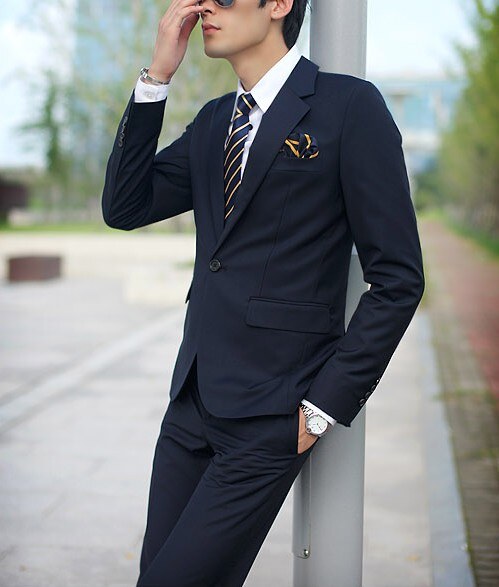 Costume homme en laine pour automne - Ref 1554501 Image 36