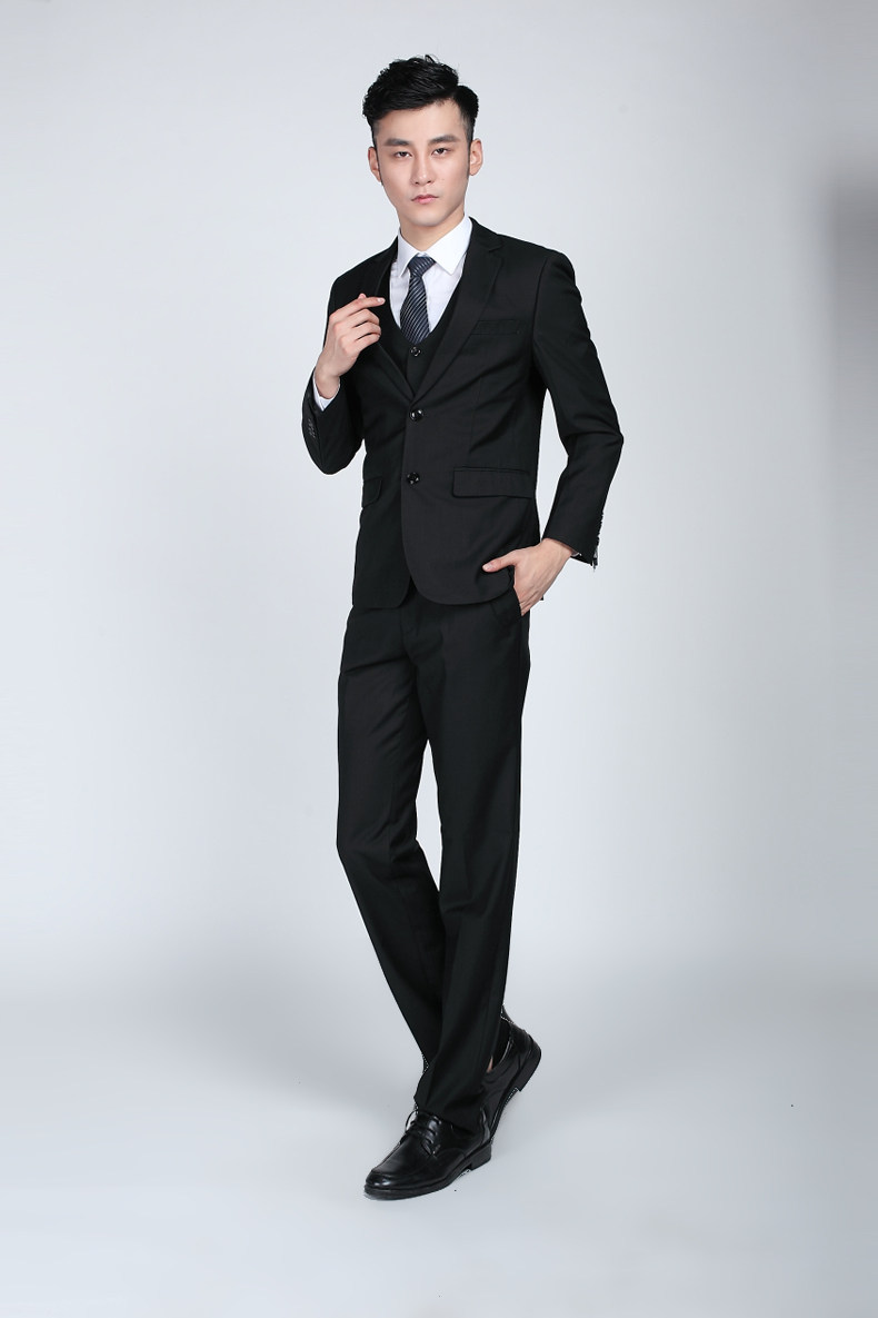 Costume homme en laine pour automne - Ref 1564364 Image 17