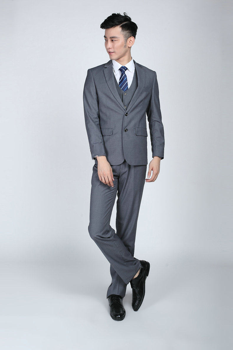 Costume homme en laine pour automne - Ref 1564711 Image 14