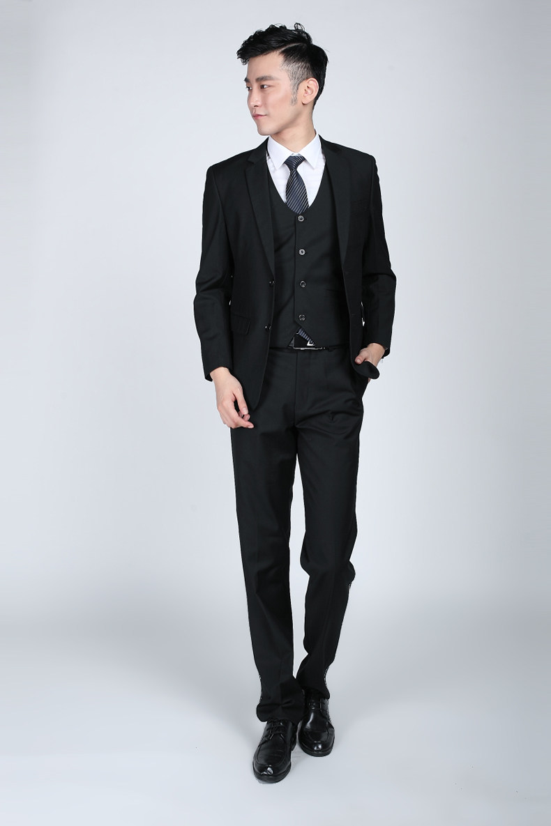 Costume homme en laine pour automne - Ref 1564364 Image 4