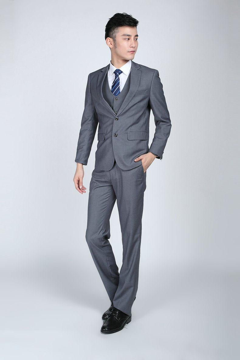 Costume homme en laine pour automne - Ref 1564711 Image 16