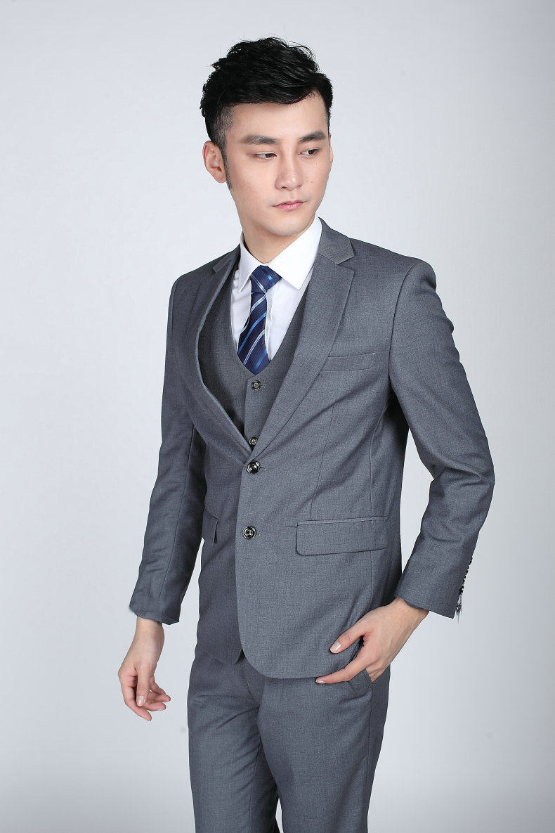 Costume homme en laine pour automne - Ref 1564711 Image 24