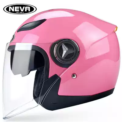 NEVA electric car helmet female male Winter Four Seasons warm General battery car retro half-covered anti-fog helmet