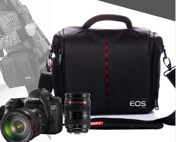 Phiên bản nâng cấp chống nước cho túi máy ảnh Canon DSLR túi máy ảnh 700D 7D 60D 450D 500D1000D - Phụ kiện máy ảnh kỹ thuật số túi đựng máy ảnh chống nước
