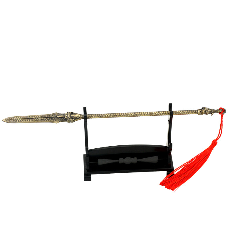 古代兵器武器吴王夫差戟越王勾践剑卧薪尝胆带鞘金属武器模型摆，历史爱好者的收藏必备！_游戏_淘宝游戏网