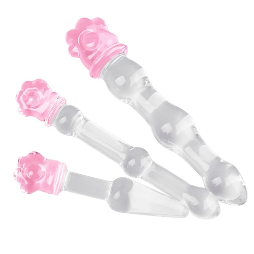 Crystal Penis Женский задний двор анальный штекер Sex Masturbation Fairy Stick Anal Plug Sex применяет взрослые SM