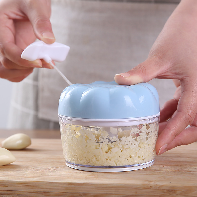 Pulling garlic magic tool small chopped garlic mashed ginger minced pepper chopped vegetables press garlic minced sauce stuffing tool