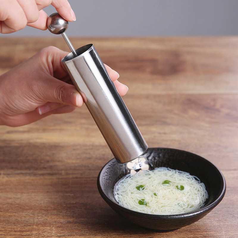 Wenth Tofu Knife Creative Tofu Ultrafine Cut Silk God Instrumental 304 Stainless Steel Chopped Chrysanthemum Silk Tofu Spoon Model