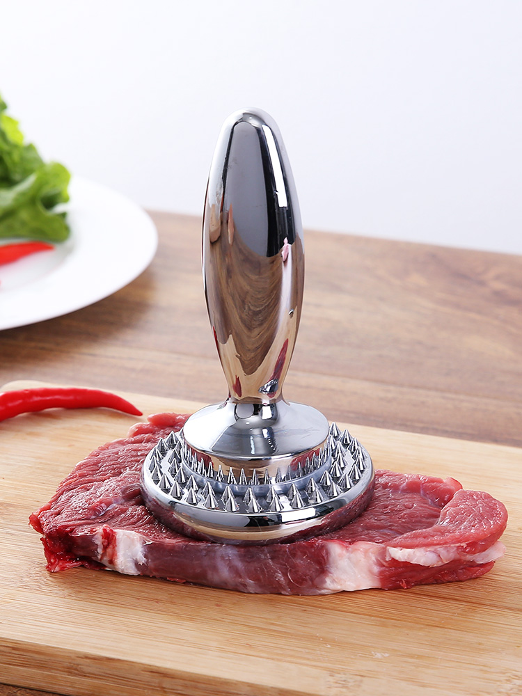 Double-sided detachable heavy-duty steak loose meat hammer Meat press Home broken tendons tender meat needle Pork chop chicken knock meat hammer