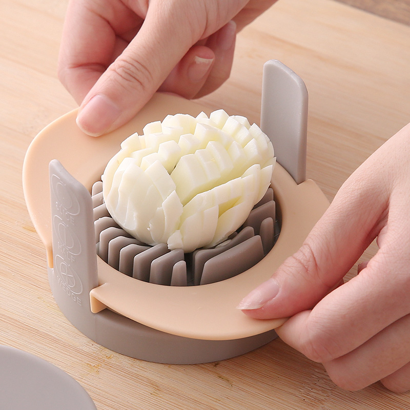 Egg cutting artifact all two home pine flower skin egg halving tool fancy diced cut petal egg slicer