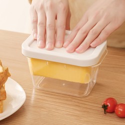 Butter Cutting and Storage Box, Refrigerator Refrigerated Cheese Dividing Tool, Cheese Freezing Storage, Butter Slicer