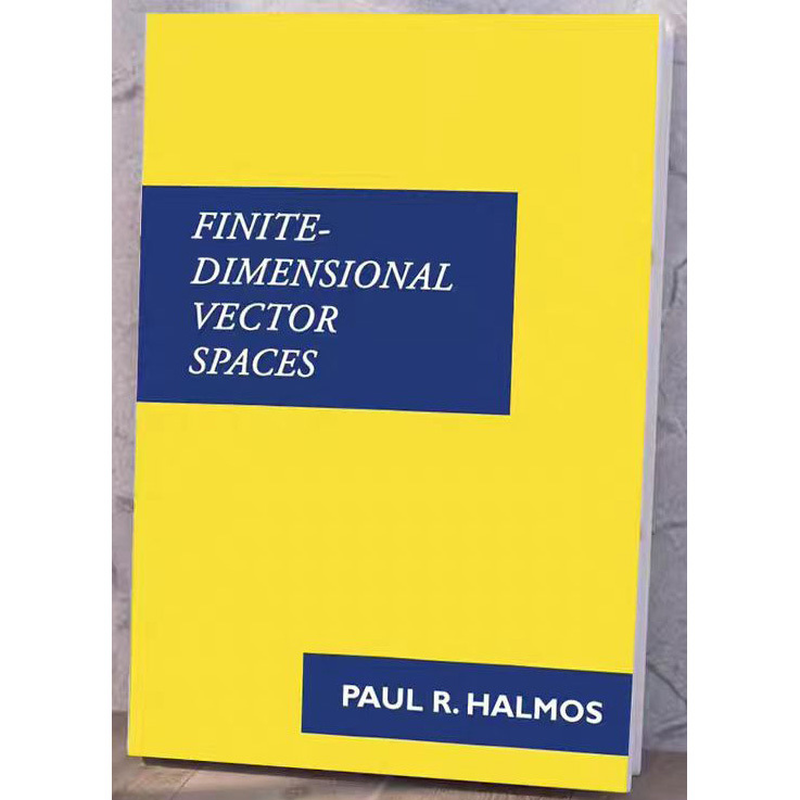 Finite-Dimensional Vector Spaces Paul Halmos English Edition Book