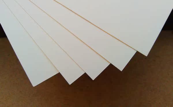 Thẻ vẽ tay Giấy sọc tươi 260g Bưu thiếp trống 10 miếng Chất liệu giấy thủ công DIY - Giấy văn phòng 	bìa giấy văn phòng