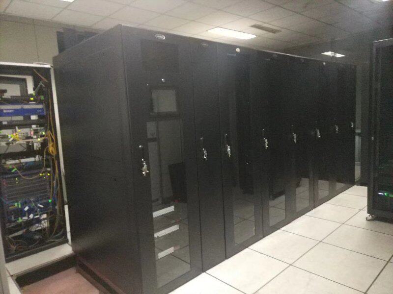 Modular computer room integrated cabinet cold aisle dynamic environment monitoring system data center micro module column head cabinet