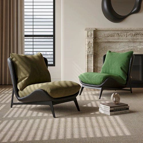 Ваби-саби, дизайнерский диван-кресло в античном стиле для гостиной, B & B, отель, одиночный диван, кафе, ленивый человек, стул для отдыха