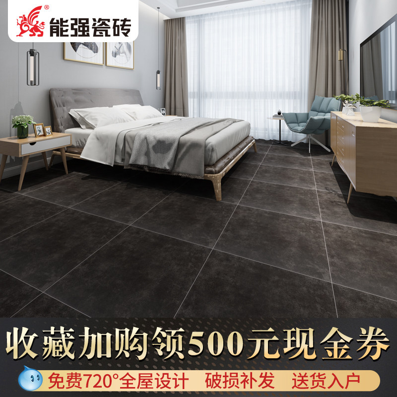 Can strong tile imitation ancient brick 600x600 guest dining room floor brick anti-slip floor tile AC6005