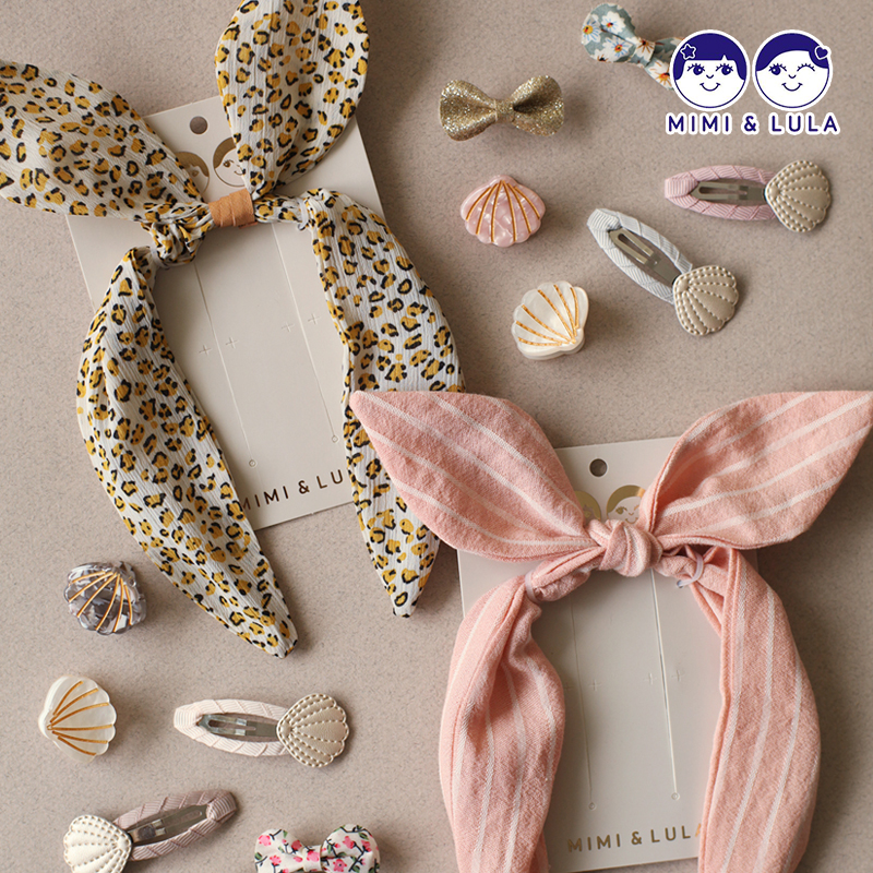 Mimi and Lula female baby hair ball hair ring hairpin hairpin hairpin hairpin hairpin haircut girl hair dressing
