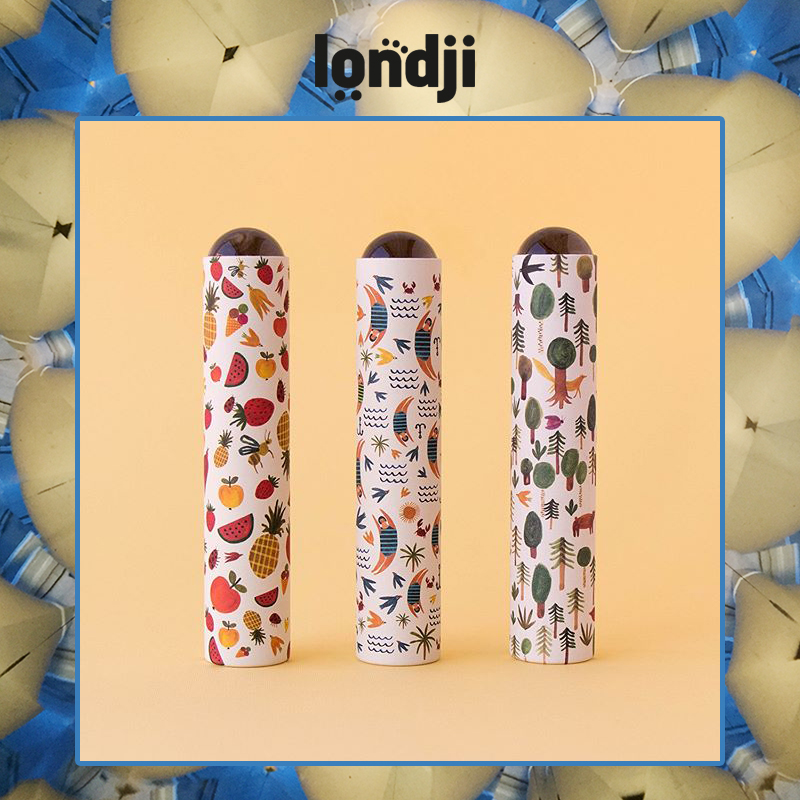 Londji imported spherical mirror real rotating flower kaleidoscope children's educational toys to cultivate curious babies