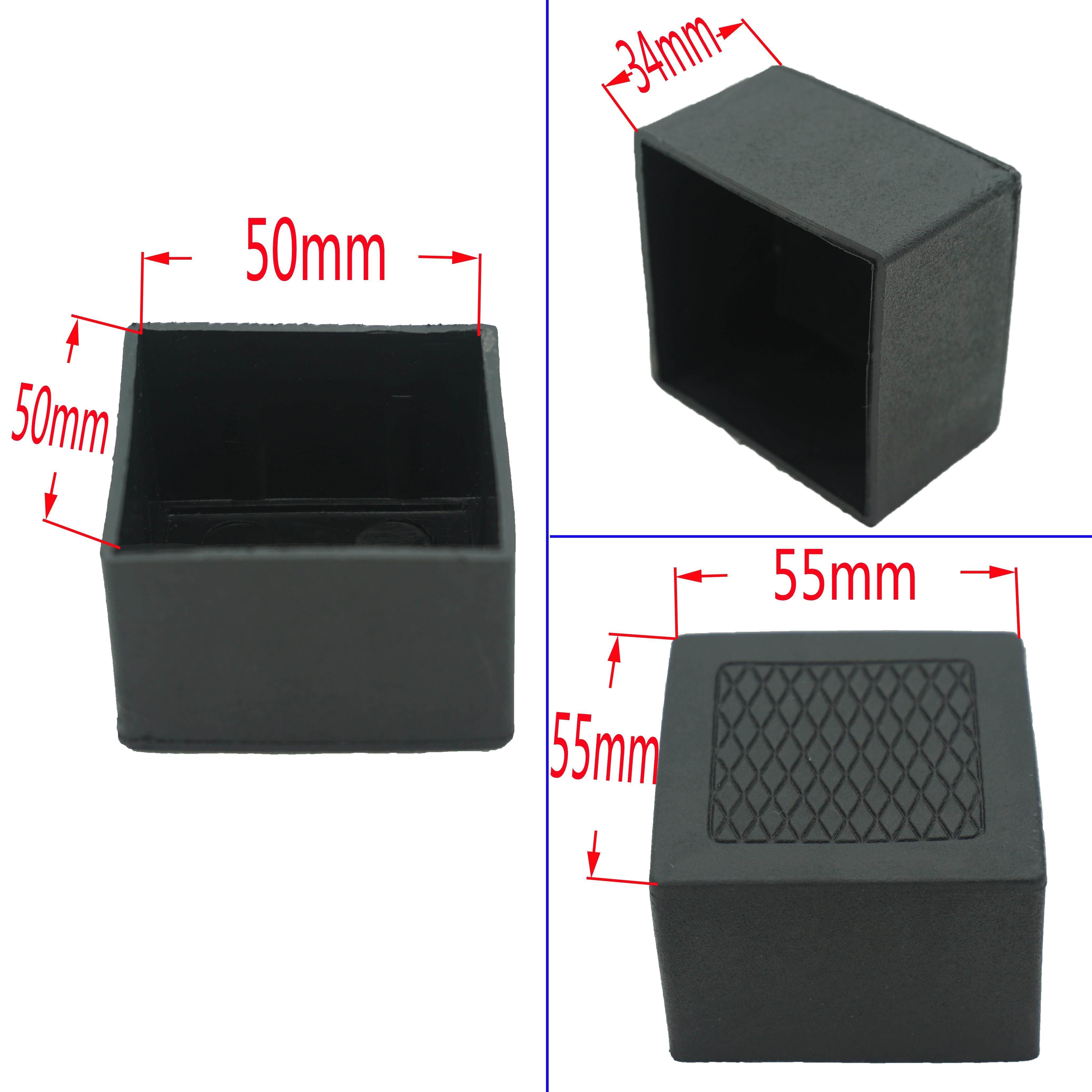 Square Pipe Jacket Wrap Corner Table Blue Stool Choke Plug Piano Bench Cushion Foot Square Plastic Table And Chairs Foot Sleeve