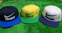 Nike Brazil France England national team football perimeter hat flat edge cap