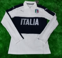 PUMA Italy National Team 16 European Cup Football Player Version long sleeve cotton T-shirt polo shirt 750531