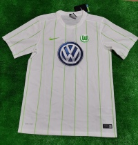 Nike Nike Wolfsburg Bundesliga Wolfsburg 1718 white short-sleeved football uniform