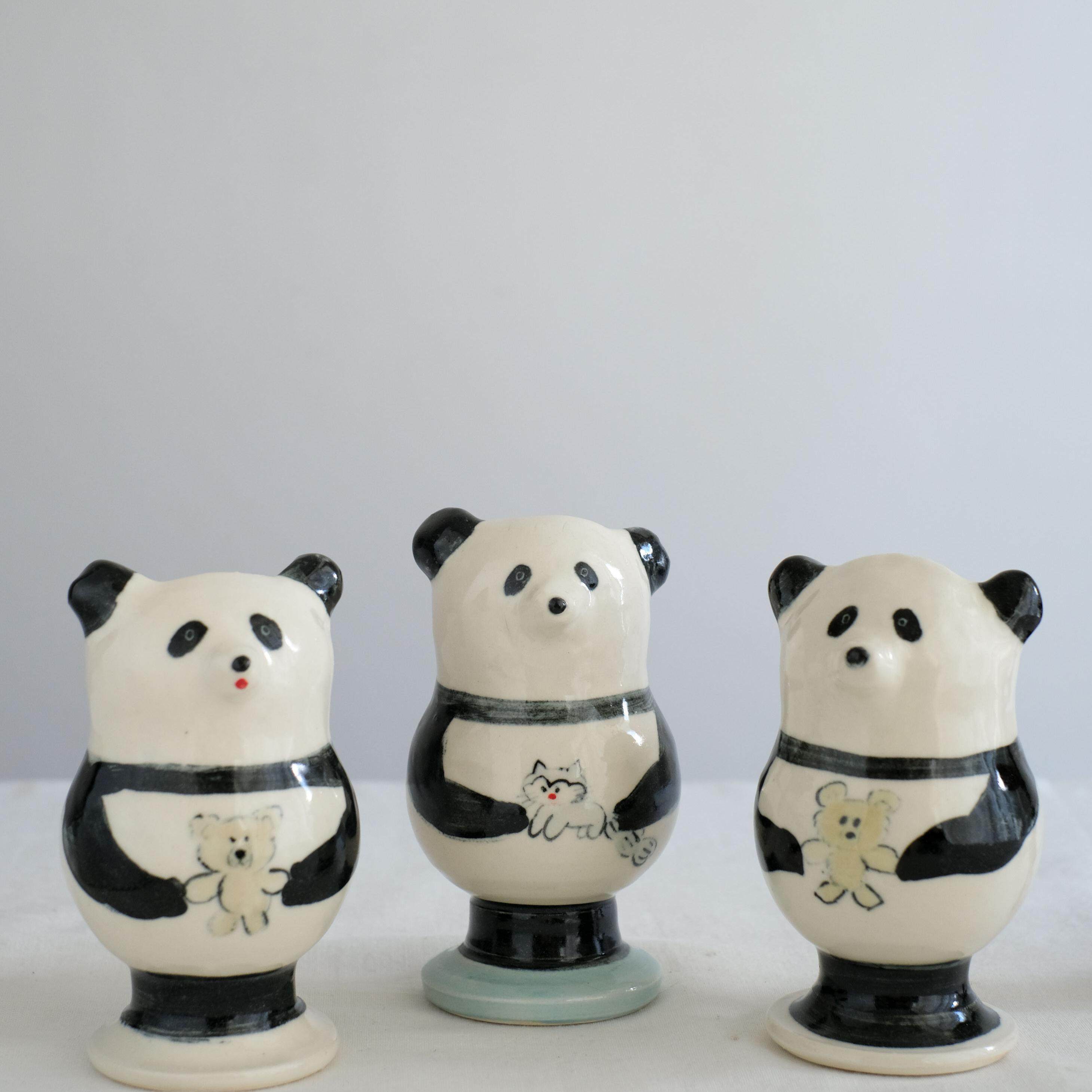 チイラボ　一輪挿し　くまちゃん チイラボ 一輪挿し くまちゃん CYILABO チイラボ 陶器 クマ ミッキー