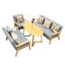 Trà sữa thẻ ghế nhà hàng góc bàn vải sofa sách thanh đa chức năng nội thất nhà hàng giải trí bên cuốn sách thanh - FnB Furniture FnB Furniture
