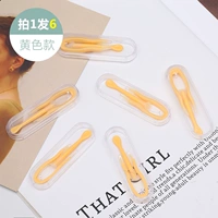 6 пары куколки сосают стержни [Желтая модель]