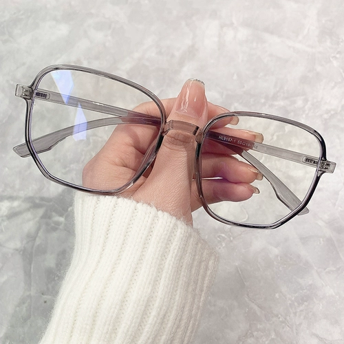 Ultra -light Tr Myopia Glasses Женщины могут быть оснащены щедрой рамой круглой лице