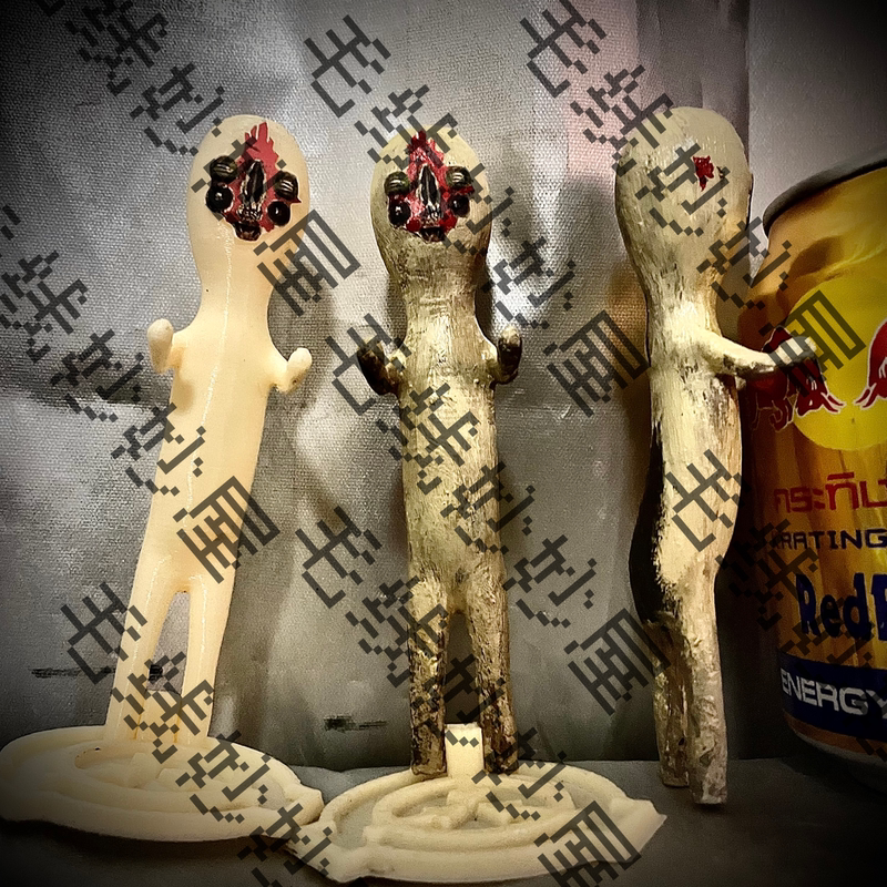 Scp173 Model Figurine Toy Foundation 3D Printed Model看好 White Model/With Facial Painting Version Scp173 Model Figurine Toy Foundation 3D Printed Model看好 White Model/With Facial Painting Version