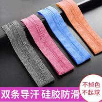 Fitness all-match antiperspirant band wrist trendy fabric quick-drying photo thin fashion headband headband new European and American style