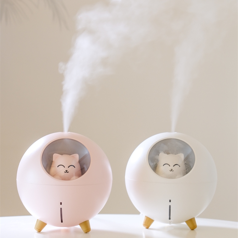 usb humidifiers mini silent home bedroom hostel in-car pregnant woman baby cute little office desktop portable spray ins wind cute girl gift enterprise LOGO custom