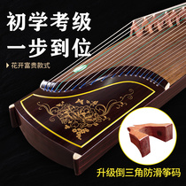 Xu Jiayin beginner beginner adult childrens grade examination professional performance musical instrument solid wood guzheng