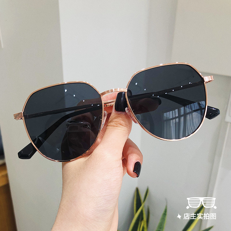 Sun Glasses Women 2022 New Tide Nets Red Ins Street Flapping Polarized Sunglasses Anti UV Myopia Degree Glasses