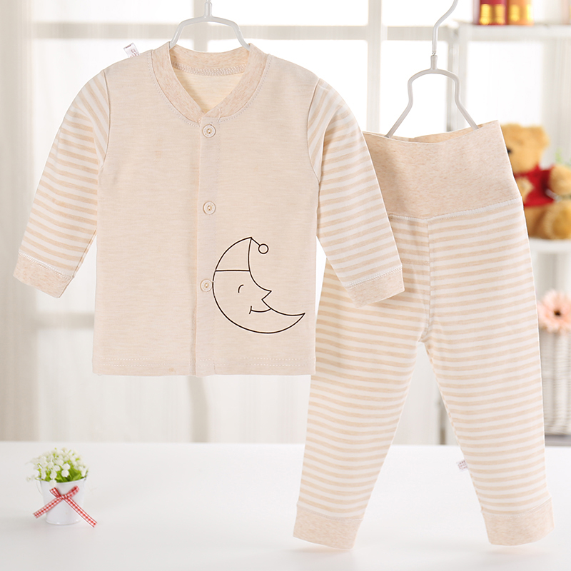 Bé bông mùa thu quần quần áo mùa thu set childrens quần lót nam Cardigan sbaby quần bụng lưng cao nữ mùa xuân và mùa thu.