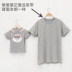 Áo thun hoạt hình cha mẹ con mặc mùa hè phong cách gia đình ngắn tay ba mẹ con thỏ 2019 thủy triều cotton tinh khiết gia đình mẹ và con gái - Trang phục dành cho cha mẹ và con