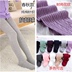 công chúa tinh khiết childrens pantyhose 癕 cuối 祙 cô gái dính liền bông dệt kim mùa xuân và mùa thu bé mỏng vớ xà cạp. 