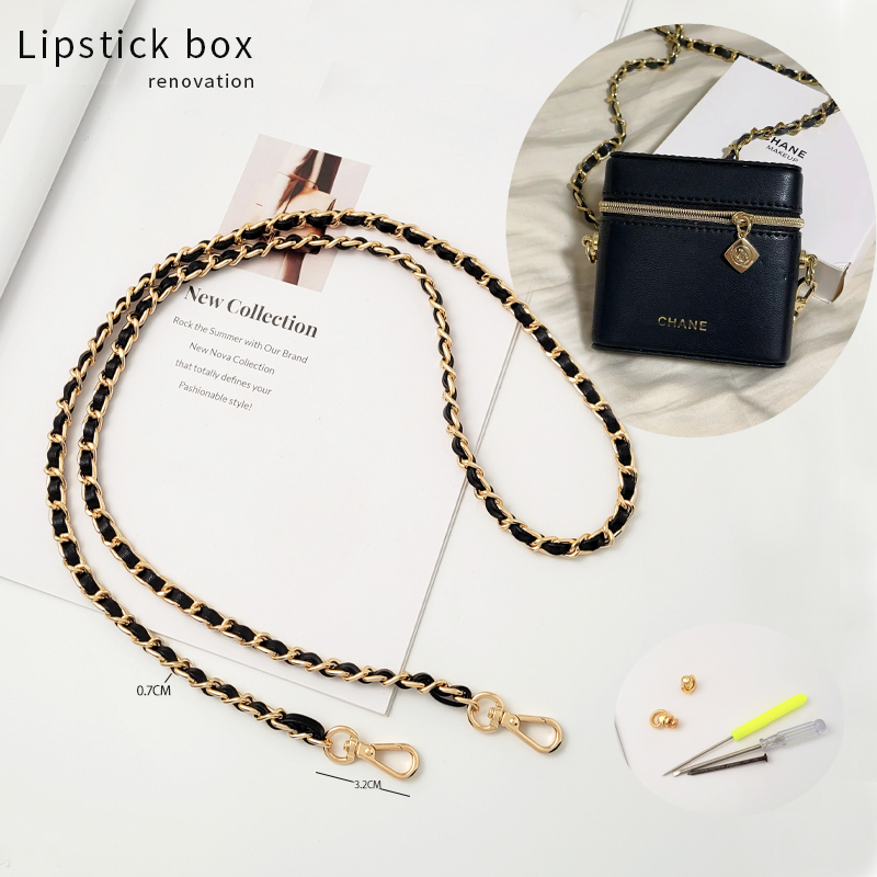 Suitable for Chanel Lipstick Bag Transformation, Bag Chain Crossbody, Chanel Handbag Pearl Chain Accessories, Sold Separately Suitable for Chanel Lipstick Bag Transformation, Bag Chain Crossbody, Chanel Handbag Pearl Chain Accessories, Sold Separately