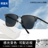 Свето -чувствительный цвет -здравомыслящий анти -бегло -рад -миопийские очки рамки.