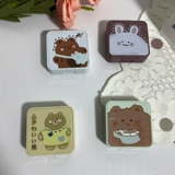 Оригинальные брендовые невидимые милые очки, мультяшная коробка для хранения