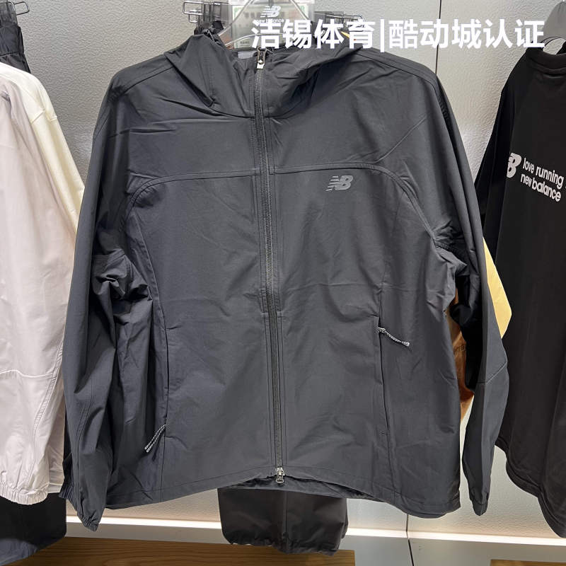 New Balance/Nb2025 Autumn Sports Casual Hooded Woven Windproof Jacket for Men Naf36431