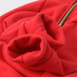 安班 Домашние животные с бархатными пакетами для четвероногих четвероногих одежды с длинными рукавами для домашних животных осенью и зимнего плюшевого пуделя тепло